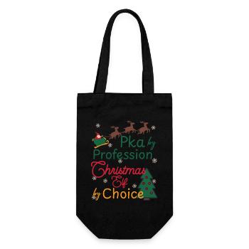 PKA Noël Noël Elfe - Sac à bouteille - noir - Devant