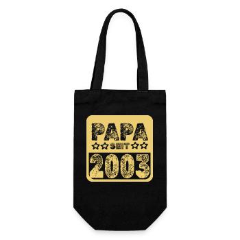 2003 2003 - Geschenkbeutel für Flaschen - Schwarz - Vorne