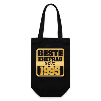 1995 - Gift Bag for Bottles - black - Front