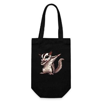 Kurzkopfgleitbeutler, phalanger volant, dabbing - Sac à bouteille - noir - Devant