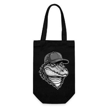Alligator frais - Sac à bouteille - noir - Devant