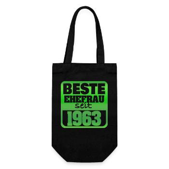 Woman 1963 - Gift Bag for Bottles - black - Front