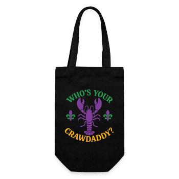 Who's Your Crawdaddy - Gift Bag for Bottles - black - Front