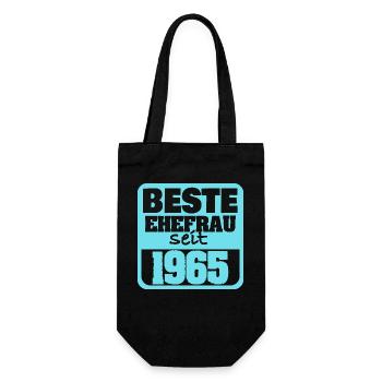 1965 - Gift Bag for Bottles - black - Front