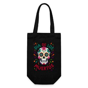 Totenkopf Mexico Día de los Muertos Skull - Sac à bouteille - noir - Devant