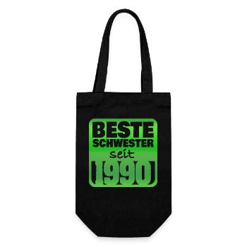 1990 - Gift Bag for Bottles - black - Front