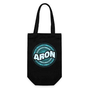 Gift idea Aron - Gift Bag for Bottles - black - Front