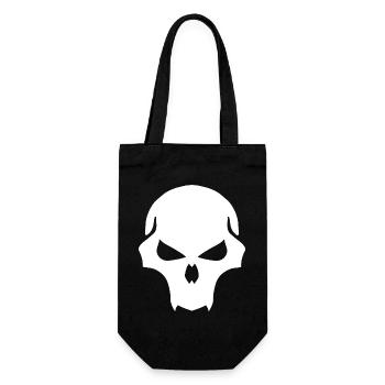 Shadowskull Silhouette - Gift Bag for Bottles - black - Front