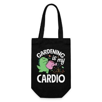 Garten- Und Pflanzenliebhaber Geschenke - Geschenkbeutel für Flaschen - Schwarz - Vorne