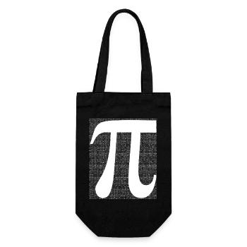 Symbole Pi dans l’art en ligne - Sac à bouteille - noir - Devant