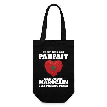 Je Suis Marocain Homme Maroc - Sac à bouteille - noir - Devant