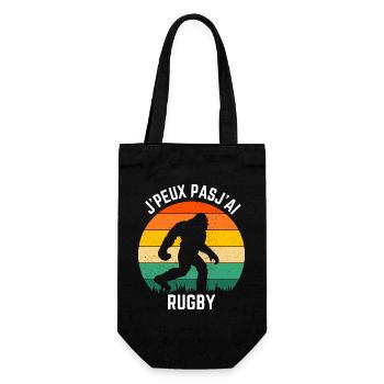 Sasquatch Rugby Retro Soleil - Sac à bouteille - noir - Devant