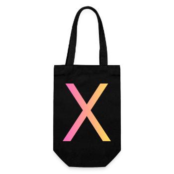 x - Sac à bouteille - noir - Devant