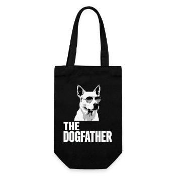 German Shepherd The Dog Father Dog Owner Owner - Gift Bag for Bottles - black - Front