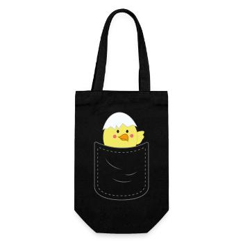 Mignon poche poitrine - Sac à bouteille - noir - Devant