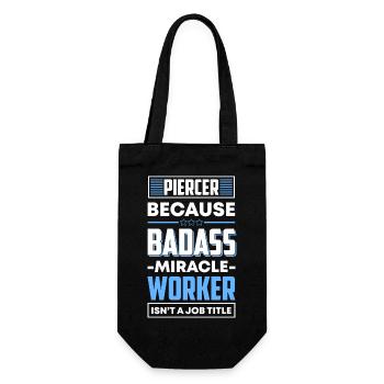 Profession Humor - Gift Bag for Bottles - black - Front