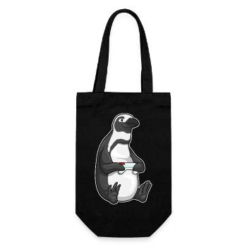 Manette Penguin Gamer - Sac à bouteille - noir - Devant