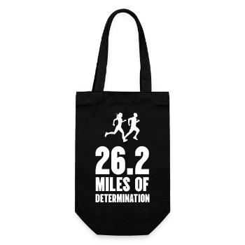 Marathon - 26,2 miles de détermination - Sac à bouteille - noir - Devant