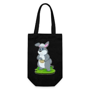 Rabbit Cooking Bowl Cooking - Gift Bag for Bottles - black - Front