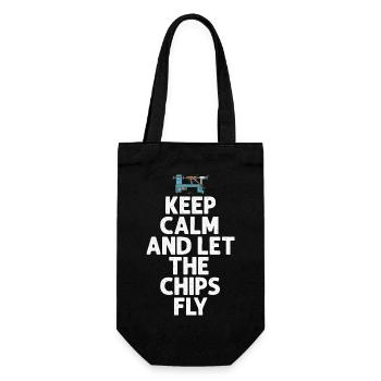 Woodturning Woodturning Wood Lathe Lathe - Gift Bag for Bottles - black - Front
