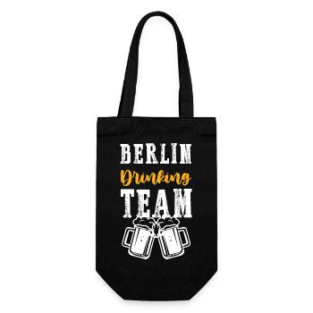 Berlin Drinking Team - Gift Bag for Bottles - black - Front