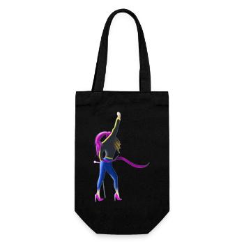 Queenstafiore - Sac à bouteille - noir - Devant