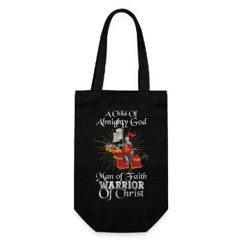 Knight Kingdom Knights Templar - Gift Bag for Bottles - black - Front
