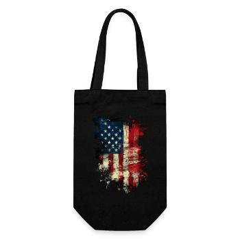 L’Amérique du grunge - Sac à bouteille - noir - Devant