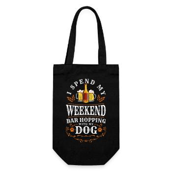 Celebrate Leisure Drinkers Dancing Party - Gift Bag for Bottles - black - Front