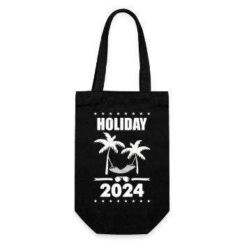 holiday 2024 - Geschenkbeutel für Flaschen - Schwarz - Vorne
