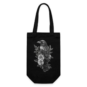Corbeau - Sac à bouteille - noir - Devant