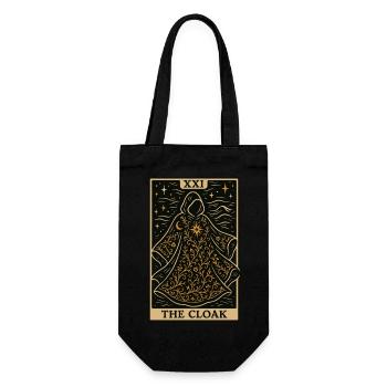 Couture de la carte de tarot – La cape - Sac à bouteille - noir - Devant