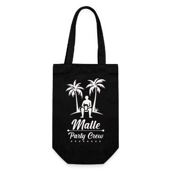 Beach Vacation Malle Party Crew - Gift Bag for Bottles - black - Front