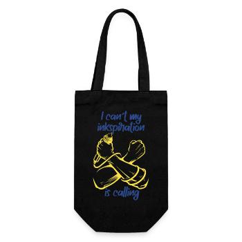 Poetry Slam Ink Stimulation Slam Poetry - Gift Bag for Bottles - black - Front