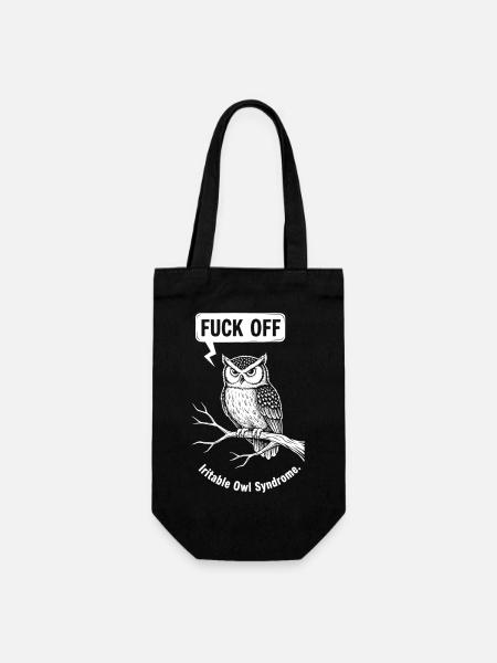 Wicked Owl Syndicate Emblem - Geschenkbeutel für Flaschen - Schwarz