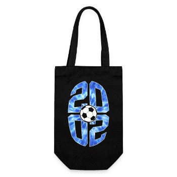 24 ANS NÉ EN 2002 FOOTBALL 24E ANNIVERSAIRE - Sac à bouteille - noir - Devant