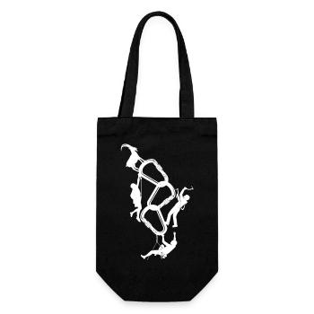 Escalade à la corde - Sac à bouteille - noir - Devant