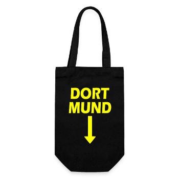 dort mund pfeil - dortmund - Sac à bouteille - noir - Devant