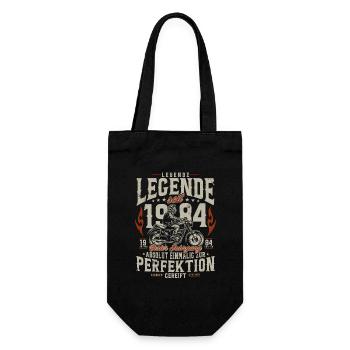 Living Legend 1984 Vintage Anniversaire Moto - Sac à bouteille - noir - Devant
