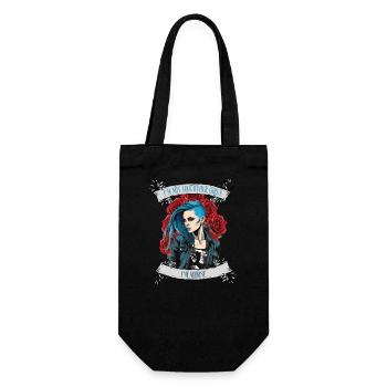Je ne suis pas comme les autres femmes, je suis pire - Sac à bouteille - noir - Devant