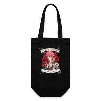 Je ne suis pas comme les autres femmes, je suis pire - Sac à bouteille - noir - Devant