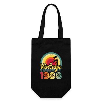 1988 - Gift Bag for Bottles - black - Front