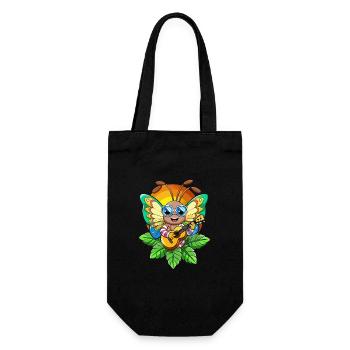Lustige Schmetterling Cartoon Sommer Strand Sonnenbrille - Geschenkbeutel für Flaschen - Schwarz - Vorne