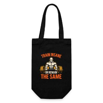 Fitness Pain Training Shirt for Bodybuilders - Gift Bag for Bottles - black - Front