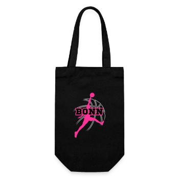 Bonn, my city! - Gift Bag for Bottles - black - Front