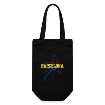 Barcelona, my city! - Gift Bag for Bottles - black - Front