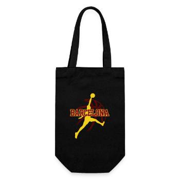 Barcelona, my city! - Gift Bag for Bottles - black - Front