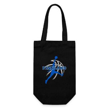 Finnland, mein Land! - Geschenkbeutel für Flaschen - Schwarz - Vorne