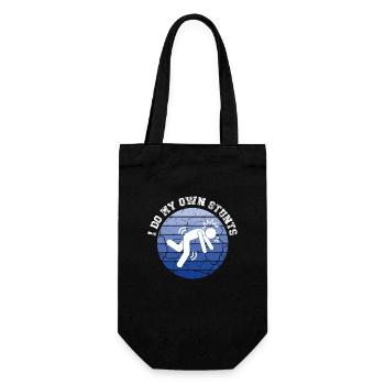 Je fais mes propres cascades en travaillant toujours sur mon atterrissage - Sac à bouteille - noir - Devant