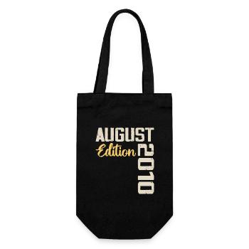 Anniversary August 2010 - Limited Edition August 2010 - Gift Bag for Bottles - black - Front